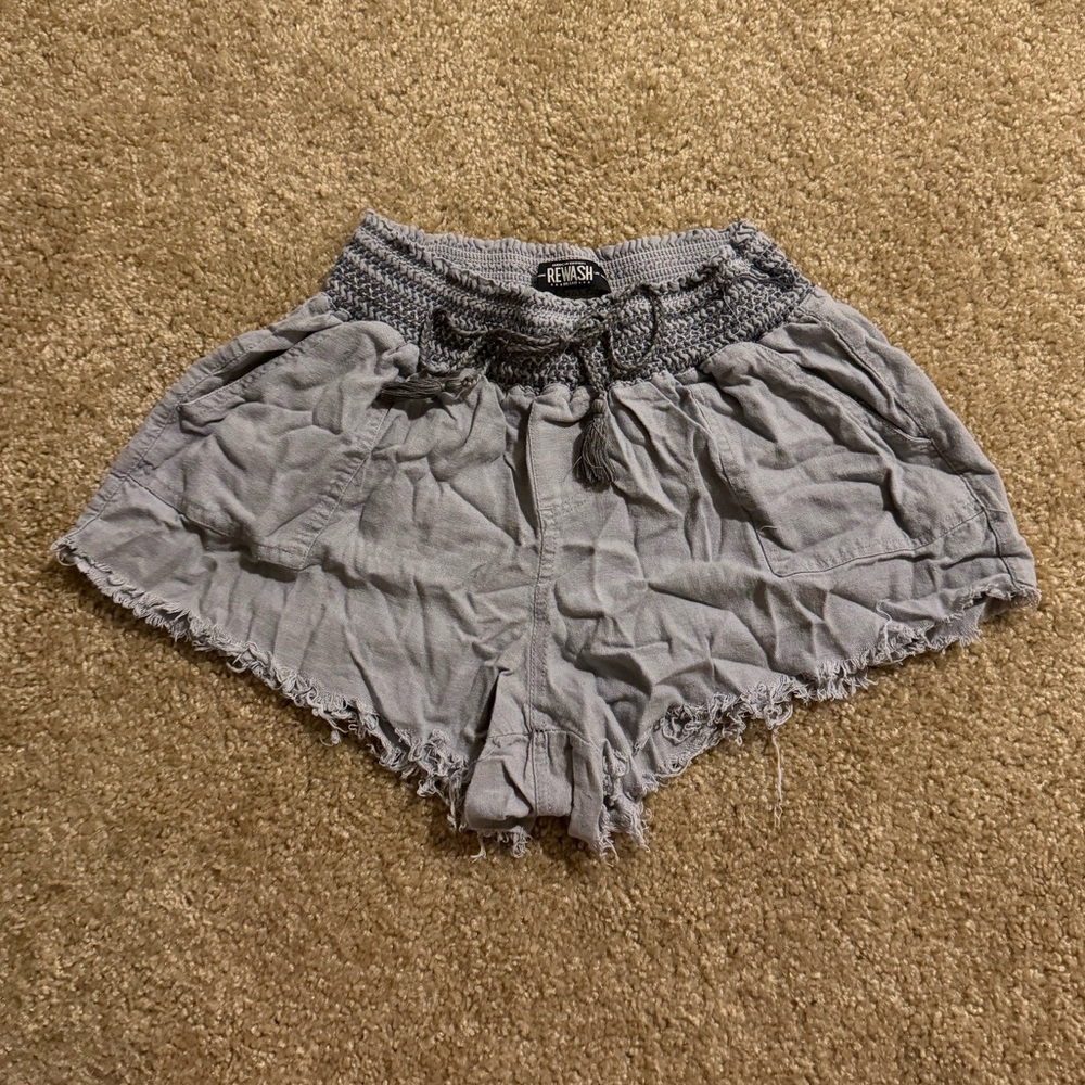 Rewash Linen Shorts